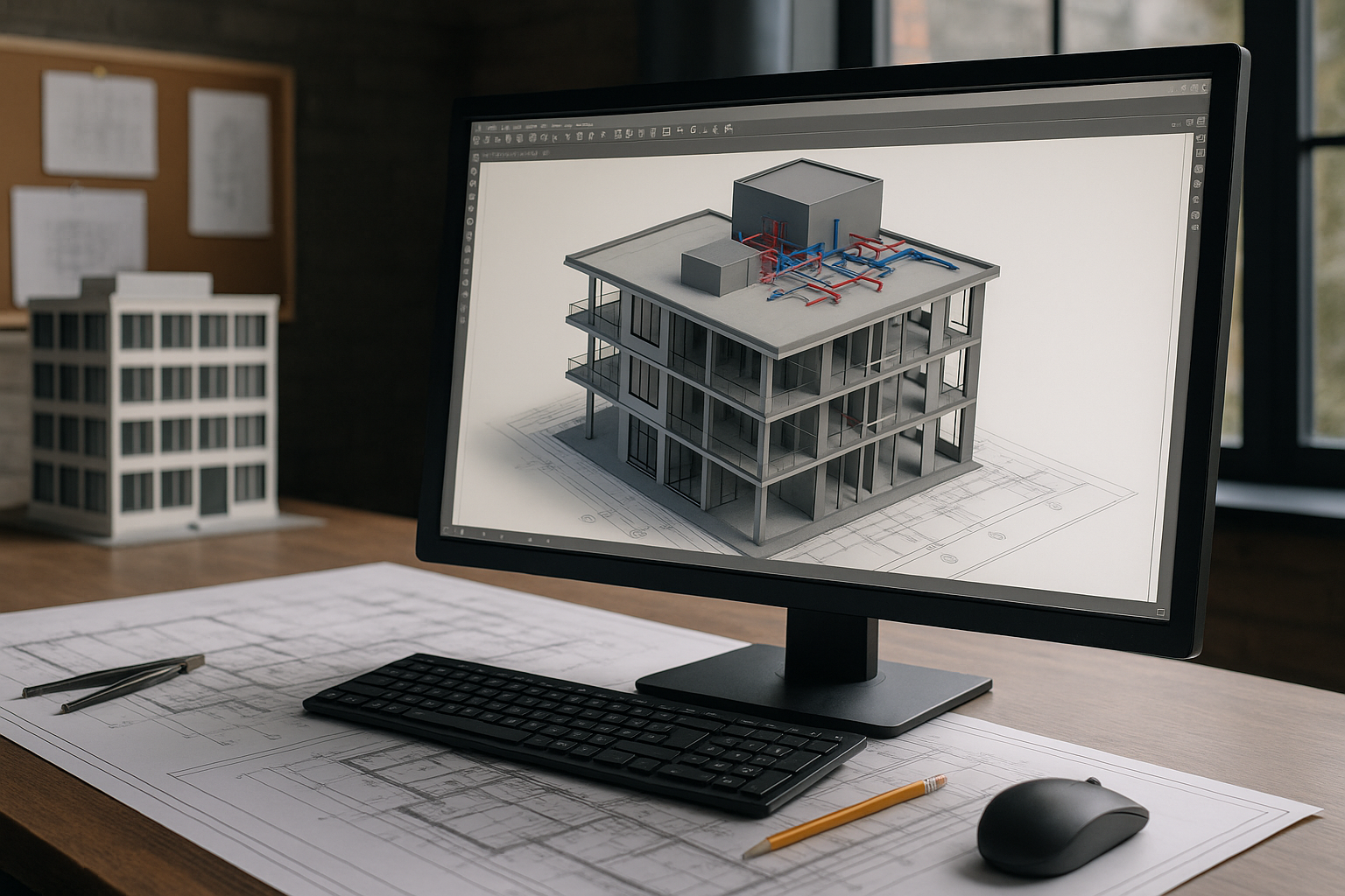 Yapı Bilgi Modellemesi (BIM) ile Tasarımda Yeni Ufuklar: CAD’den Çok Boyutlu Süreç Yönetimine