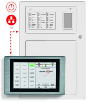 Detectomat remote display terminali